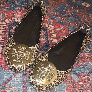 Tory Burch Leopard Flats